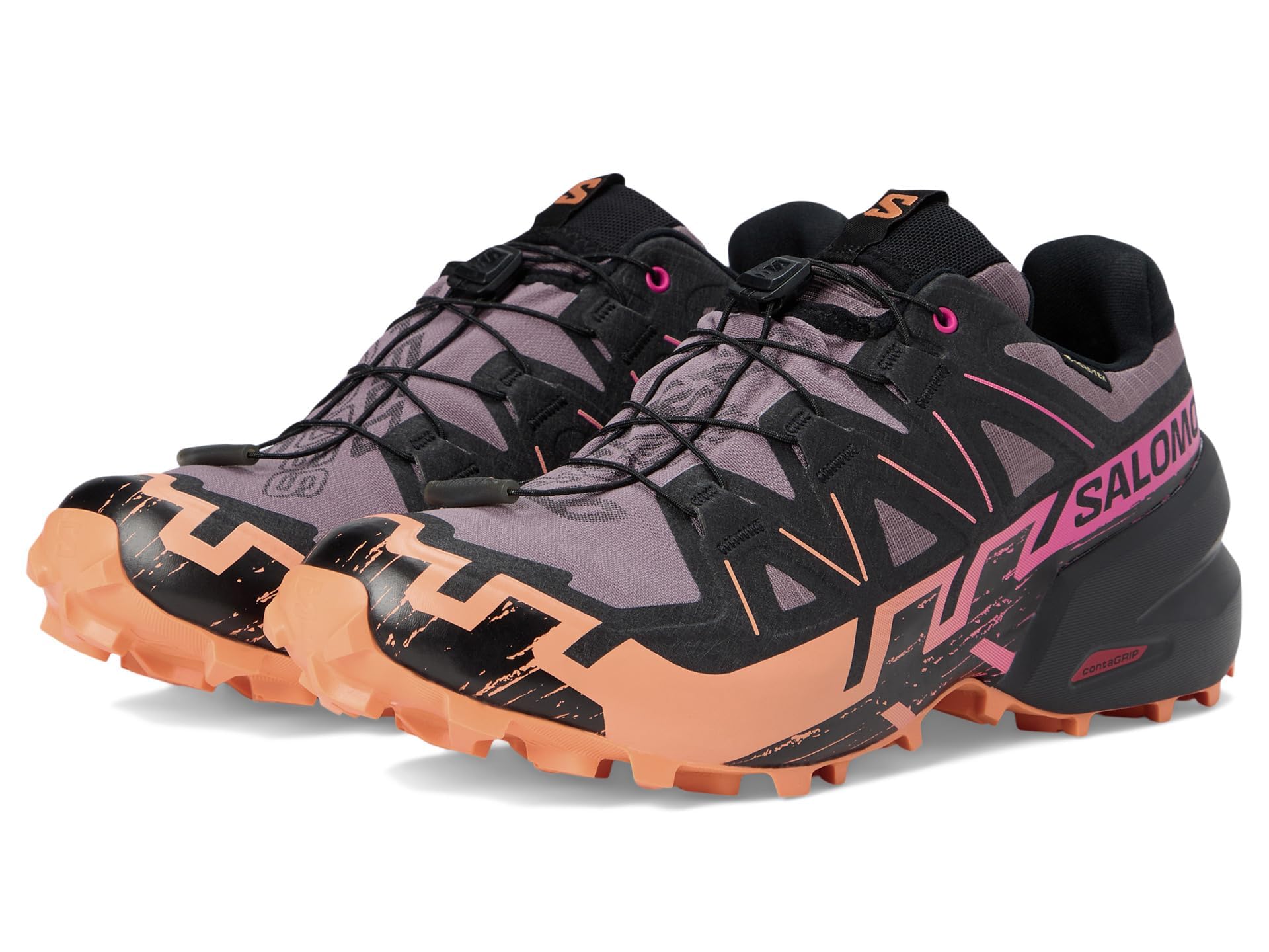 Salomon Tênis feminino Speedcross 6 Gtx, Moonscape, 41 | Amazon.com.br
